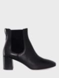 Hobbs Imogen Leather Chelsea Boots, Black