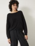 HUSH Lilly Slouchy Fit Wool Blend Jumper