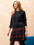 Brora Mohair Cable Knit Jumper