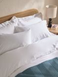 John Lewis Soft & Silky TENCEL™ 300 Thread Count Bedding, White
