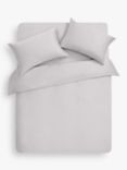 John Lewis Soft & Silky TENCEL™ 300 Thread Count Bedding, Pale Grey