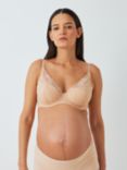 John Lewis Maeve Flexi-Wired Maternity & Nursing Bra, Almond