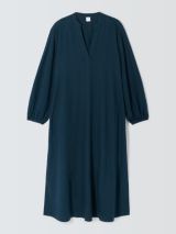 John Lewis Linen Blend V-Neck Dress