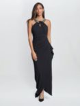 Gina Bacconi Kasandra Embellished Maxi Dress, Black