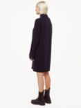 Whistles Petite Amelia Wool Jumper Dress, Navy