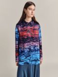 Ghost Camille Tie Dye Blouse, Multi