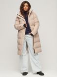 Superdry Hooded Longline Puffer Coat