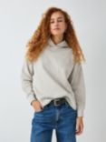 John Lewis ANYDAY Marl Jersey Hoodie, Oatmeal