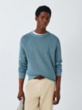 John Lewis Cotton Sun Bleached Ribbed Knit Jumper