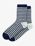 Brora Cashmere Blend Stripe Socks