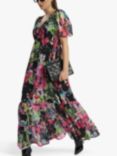 James Lakeland Floral Tiered Maxi Dress, Multi