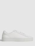 Reiss Finley Low Top Leather Trainers