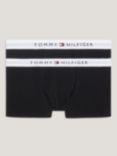 Tommy Hilfiger Kids' Original Trunks, Pack of 2, Black