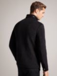 Ted Baker Knowl Funnel Neck Field Jacket, Grey Charcoal