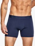 Panos Emporio Eco Bamboo and Organic Cotton Blend Trunks, Pack of 3, Navy