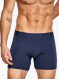 Panos Emporio Eco Bamboo and Organic Cotton Blend Trunks, Pack of 5, Navy