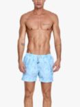 Panos Emporio Classic Leaf Print Swim Shorts