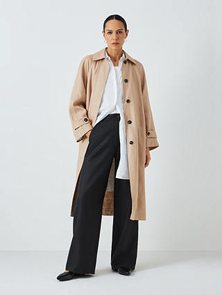 John Lewis Linen Duster, Neutral