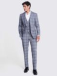 Moss Wool Blend Checked Tailored Fit Suit Jacket, Multi