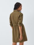 John Lewis ANYDAY Utility Mini Dress, Khaki