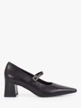 Vagabond Shoemakers Altea Leather Pointed Toe Heeled Mary Jane Shoes, Black
