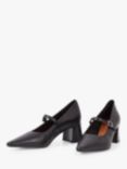 Vagabond Shoemakers Altea Leather Pointed Toe Heeled Mary Jane Shoes, Black
