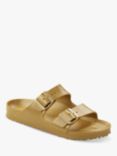 Birkenstock Arizona EVA Double Strap Sandals, Gold