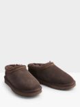 HUSH Snug Sheepskin Slippers, Brown Chocolate