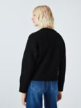 AND/OR Kimberley Cropped Wool Blend Jumper, Multi, Multi