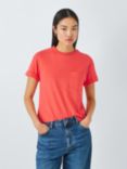 John Lewis ANYDAY Relax Pocket Tee, Coral