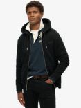 Superdry Essential Logo Zip Hoodie, Black