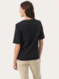 Part Two Ratansa V-Neck T-Shirt, Black