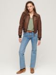 Superdry 70s Leather Jacket