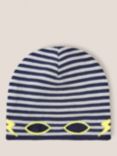 White Stuff Kids' Superhero Mask Hat, Dark Navy