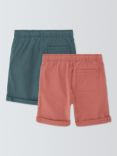 John Lewis Kids' Chino Shorts, Pack of 2, Multi