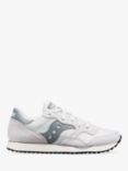 Saucony DXN Leather Blend Trainers, Grey