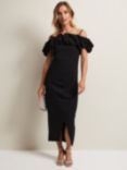 Phase Eight Mallory Off The Shoulder Maxi Dress, Black