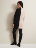 Phase Eight Tamina Colour Block Knitted Tunic Mini Dress, Multi