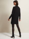 Phase Eight Azealia Knit Mini Dress, Black
