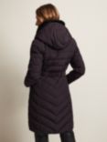 Phase Eight Bobbie Puffer Coat, Burgundy, Burgundy