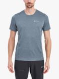 Montane Dart Recycled Short Sleeve Top, Stone Blue