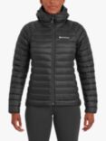 Montane Anti-Freeze Women's Recycled Packable Down Jacket, Black