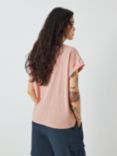 AND/OR Garment Dyed Stitch Tank T-Shirt, Pink