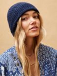 Brora Cashmere Donegal Ribbed Hat