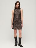 Superdry Sleeveless Sequin A Line Mini Dress