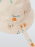 John Lewis Baby Reversible Bucket Hat, Multi