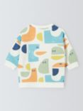 John Lewis ANYDAY Baby Shapes Sweatshirt, Multi