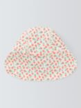 John Lewis Baby Oranges Keppi Hat, Off White