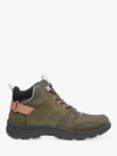 Hotter Trail Suede and Nubuck Hiking Boots, Khaki
