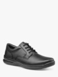 Hotter Burton II Classic Leather Lace-Up Derby Shoes, Black-le